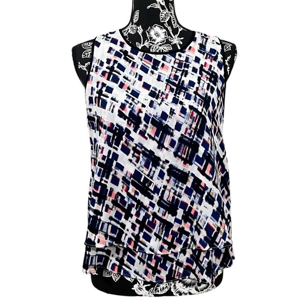 White House‎ Black Market Double layer Blouse